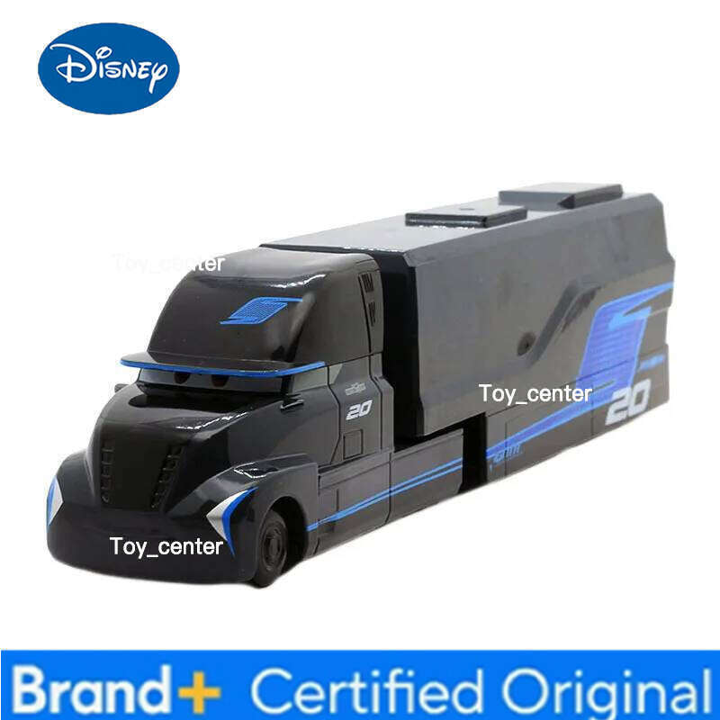 Disney Cars 3 Movie Jackson Storm Cruz Ramirez Transporter Truck Set Die-Cast Vehicle & Trailer Playset For Kids Parent-Child Toys Gift H260113