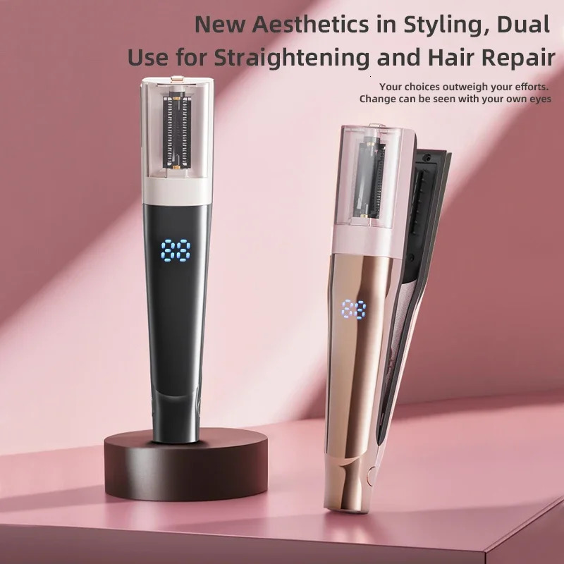 Hair ends Trimmer Split Remover Dry Damaged Brittle Professional Automatic Trim Split for Women Cordless Hair cutting machine 260112