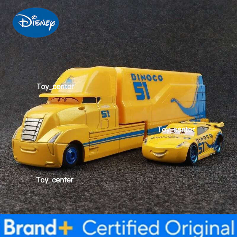 Disney Pixar Cars And Toy Set The King Cruz Lightning Mcqueen Mike Uncle 1/43 Diecast Model Trucks Toys Gift For Kids H2601131