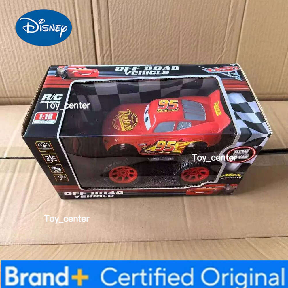 Disney 2026 NEW Pixar Cars Electric Lightning McQueen Channel 4 off-road Remote Control Car Model Boy Birthday Gift Toy H2601131
