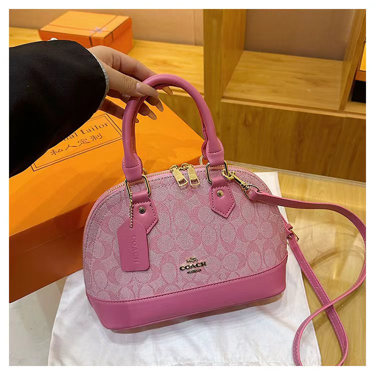 Fashion classic Monogram Pattern Sierra Satchel shell handbag Shoulder Bag crossbody Bag Top Handles Adjustable Crossbody Strap For Daily Casual Travel Office