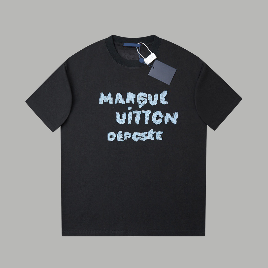 Men's Plus Tees & Polos letter knitted sweater in autumn / winter knitting machine e Custom detail crew neck cotton 22ed