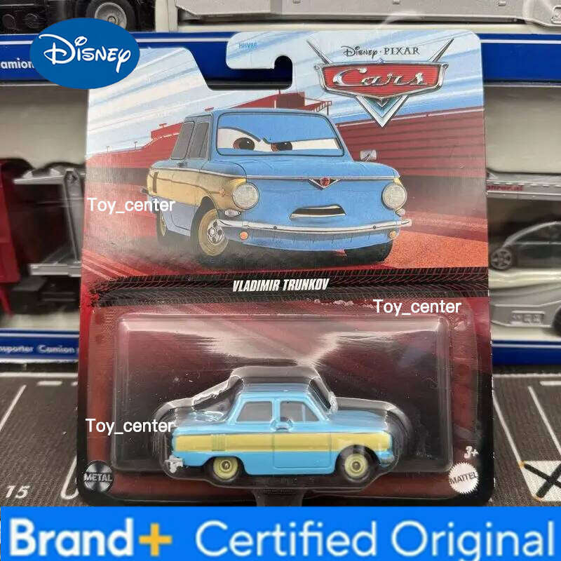 Disney 1:64 Pixar Cars Lightning McQueen Sheriff 11 Alloy Diecast Set Official Movie Replicas Collector's Gift for Kids H260113