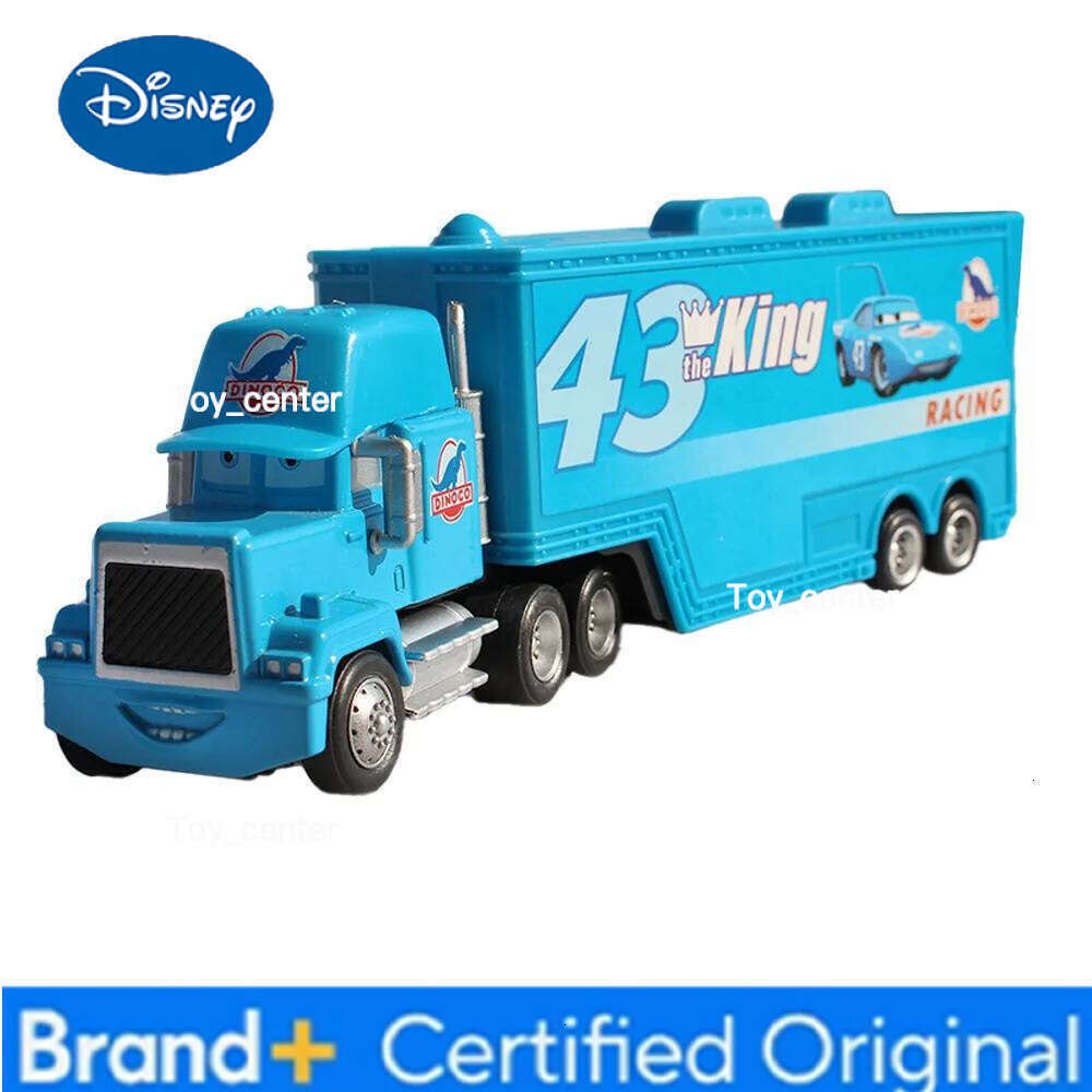 Disney Pixar Cars 95 Lightning McQueen Container Trucks Mack Toy Car Ramirez Racing 1:55 Die Cast Model Children Birthday Gifts H260113