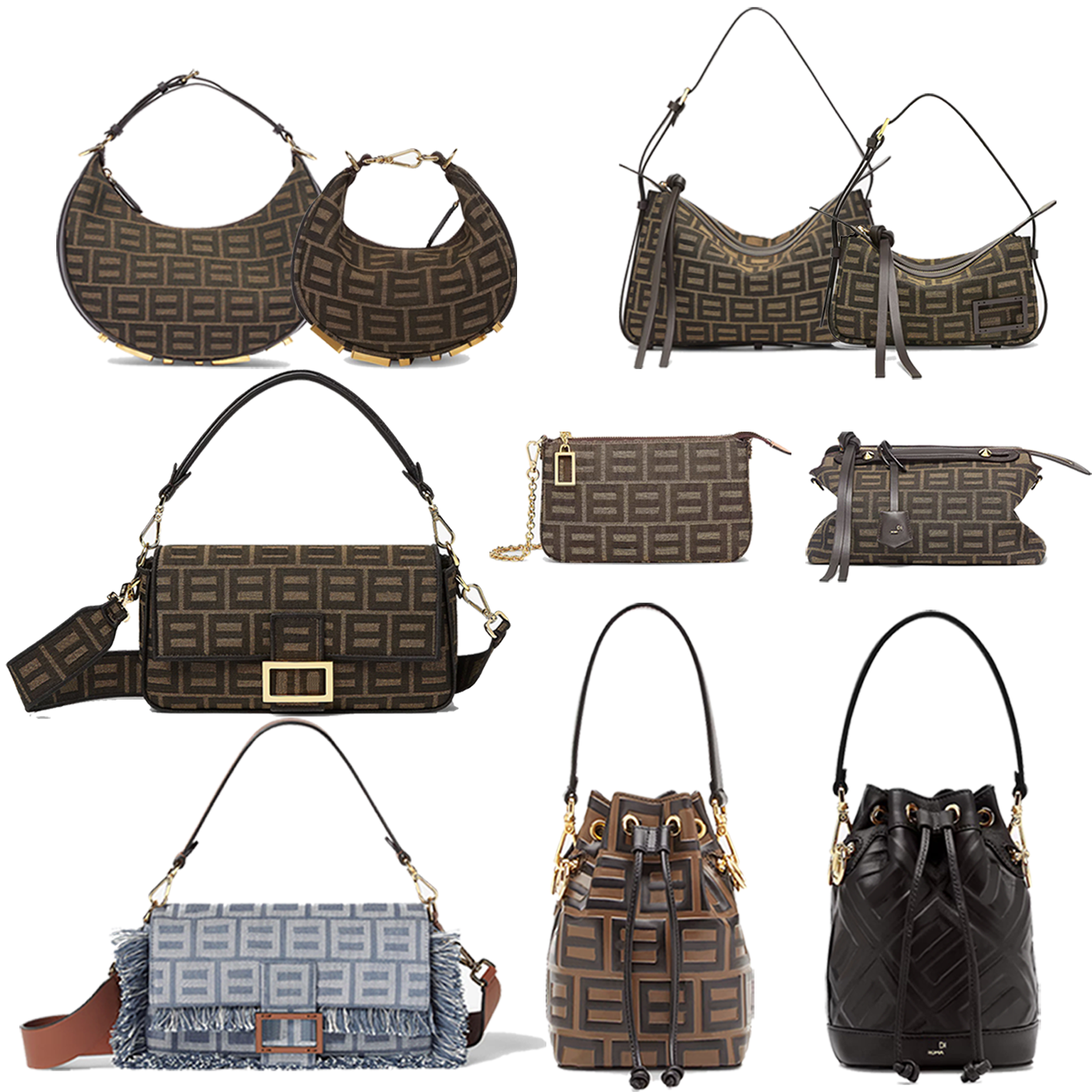 Womens mens handbag Canvas baguette bag tote bag Luxurys Designer bag Fashion CrossBody embossed Leather Shoulder bag Mon Tresor bucket bag By The Way Soft Clutch bag