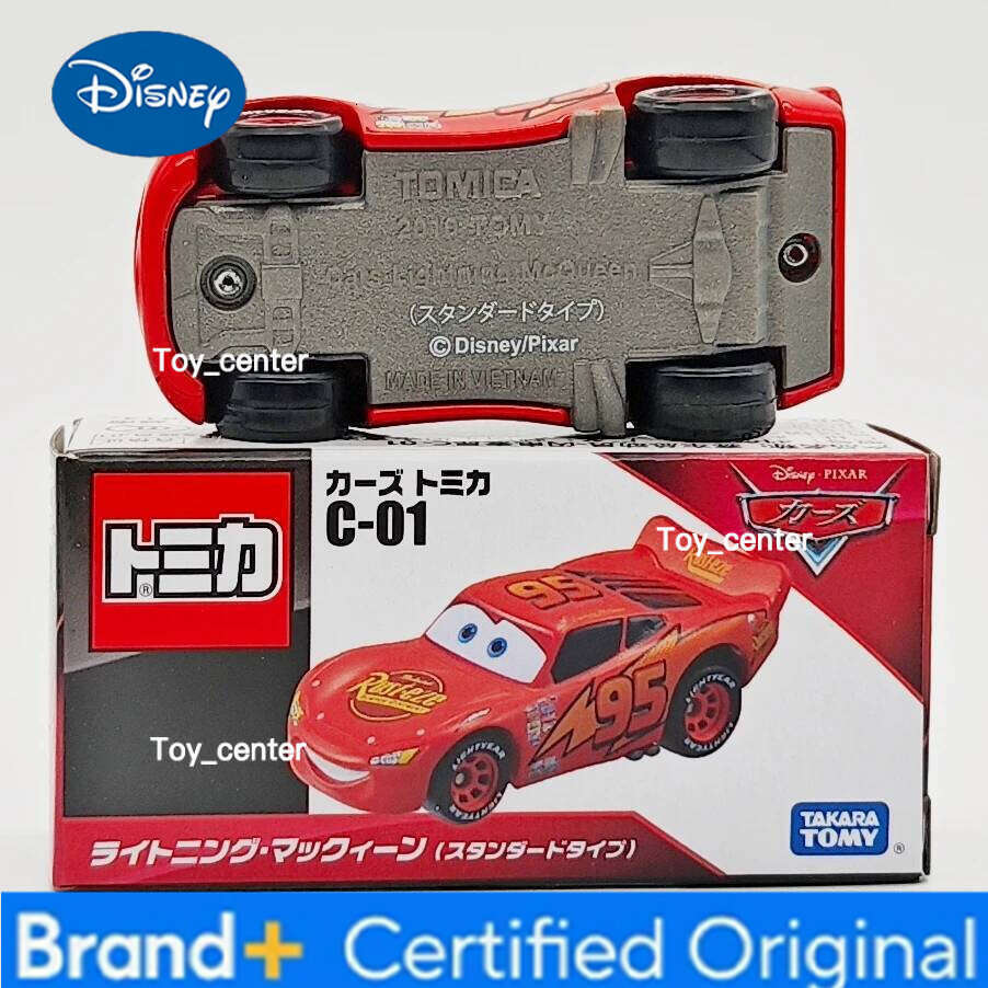 Disney TAKARA TOMY Model Toys for Boys Simulation Alloy Gifts Tomica Cars Lightning McQueen Sports Car Toy 1/64 H260113