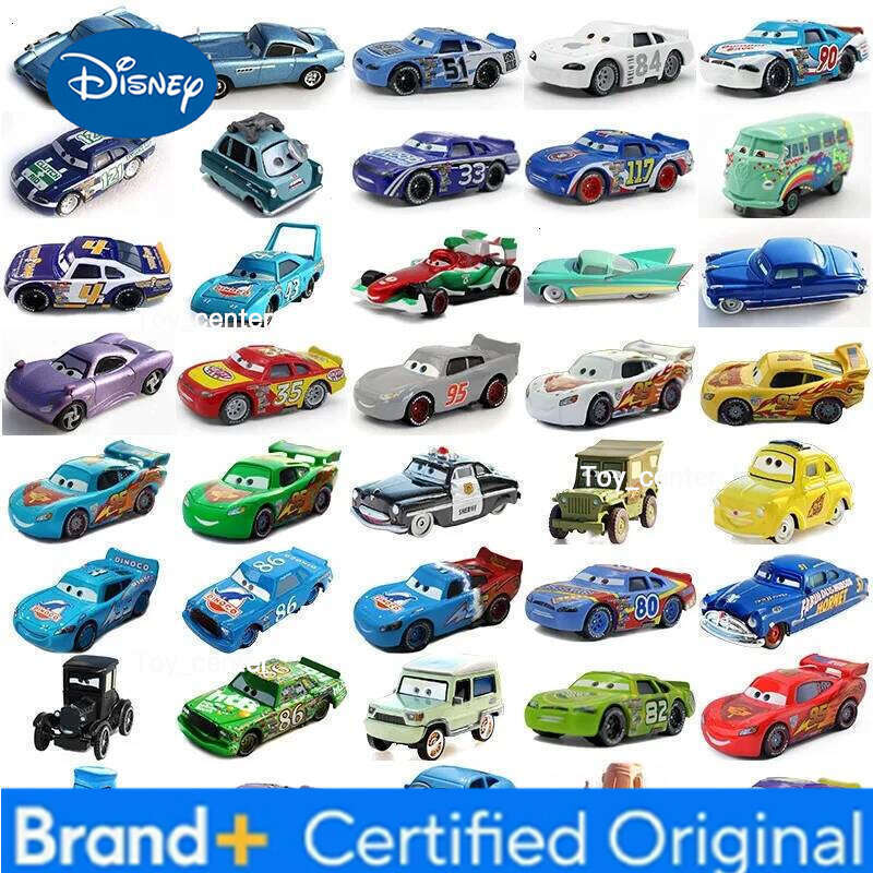 Disney Toys Pixar Cars 3 Lightning Mcqueen Container truck Racing Family Collection Flo Diecast Model Car Boy Girl Children Gift H260113