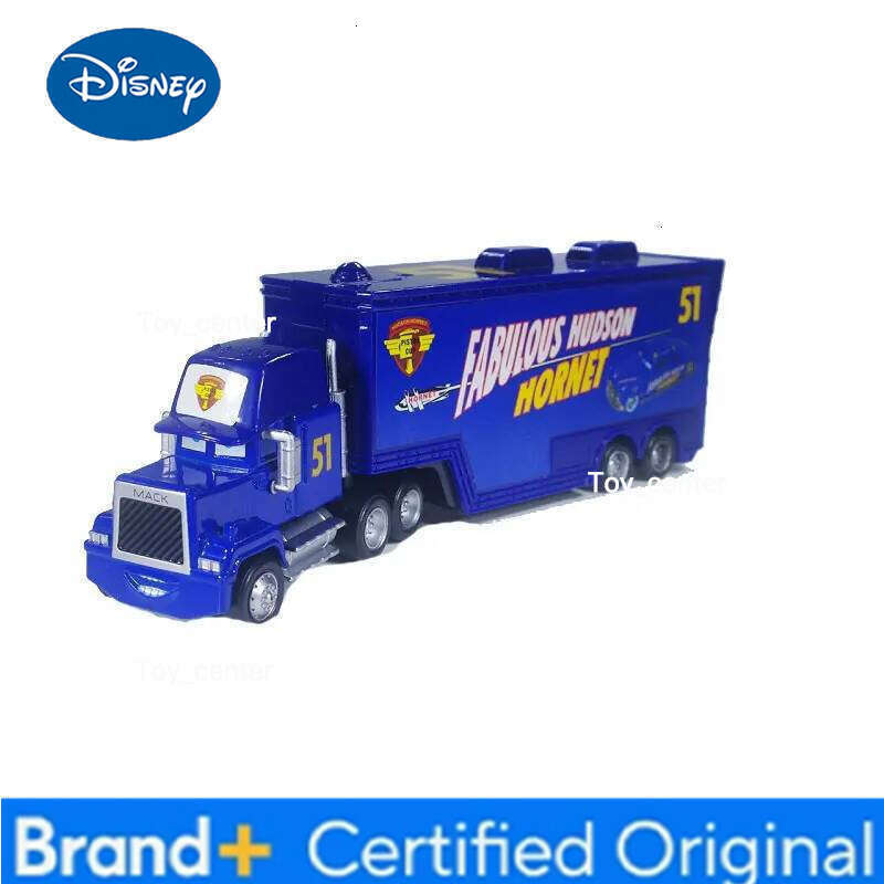 Disney All Styles 2 Doc Hudson And Blue Mack Truck 1:55 Scale Diecast Metal Alloy Collection Cars For Children Gifts H260113