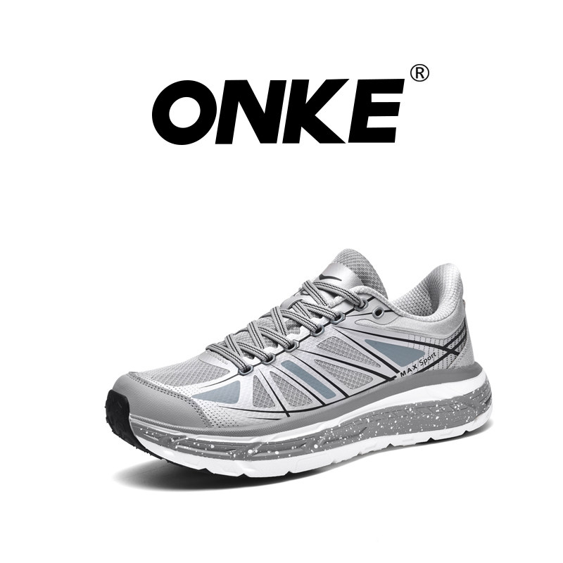 ONKE new spring sports shoes for men and women are shock-absorbing lightweight sneakers breathable wear-resistant anti slip running shoes