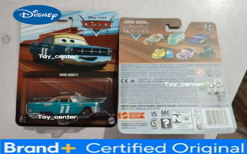 Disney x Mattel Cars Official Die-cast Metal Vehicles Lightning McQueen & Mater, Premium Collectible Toy Cars, Gift for Kids H260113