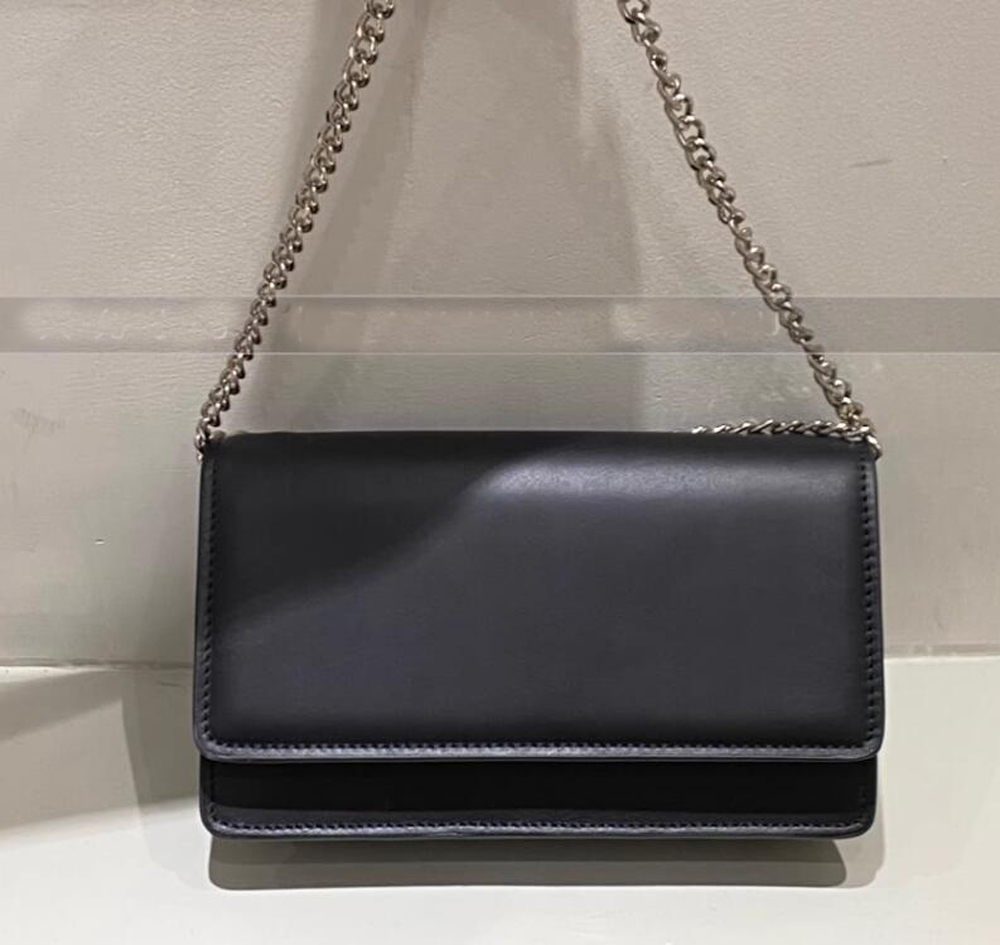 Designer Bag Card Holders High quality Womens wallet black handbag sheepskin bag caviar bags Gold Sliver chain bag classic flap designer shoulder bag D11