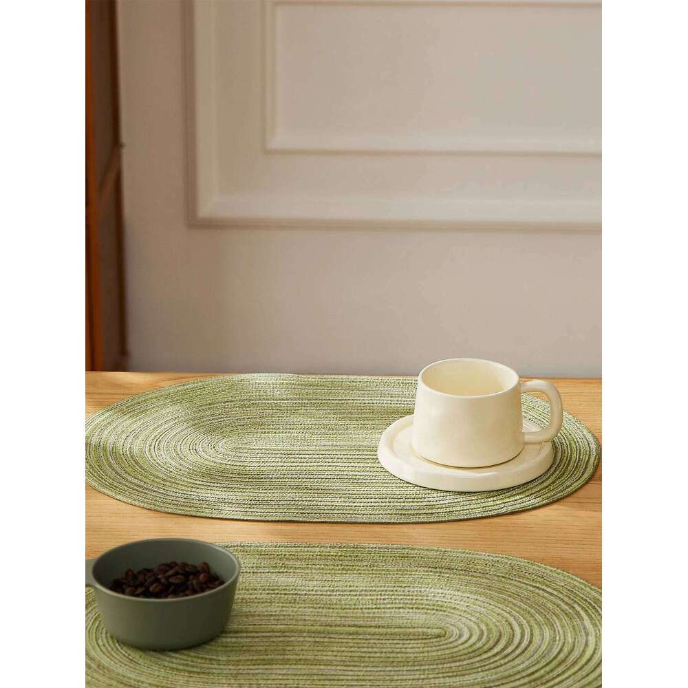 Placemats Set Of 4,Heat Resistant Pad,Place Mat Washable Mats For Kitchen Dining Table Mixed Color Non-Slip Place Mats