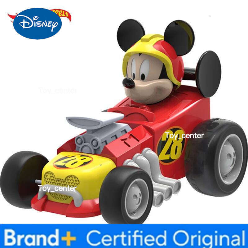 Disney Mickey Mouse Pull Back Toy Donald Daisy Duck Cartoon Figure Model Inertial Pull-Back Sports Car Kids Xmas Gifts H260113
