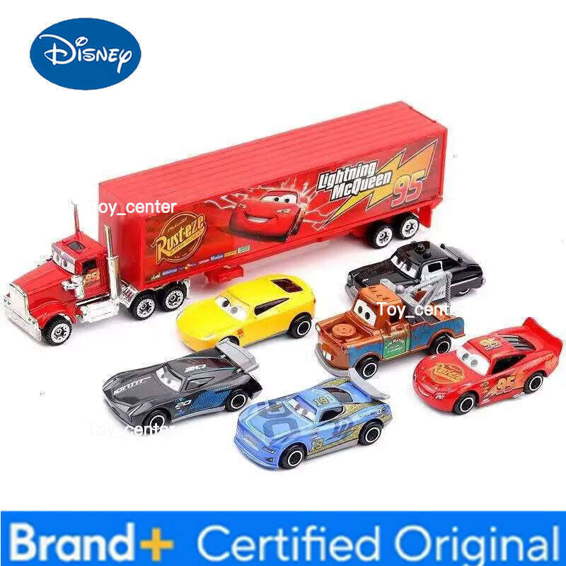 Disney Hot 7pcs/Set Pixar 3 Story Jackson Uncle Truck Diecast Metal Model Car Toy Gift For Boy H260113