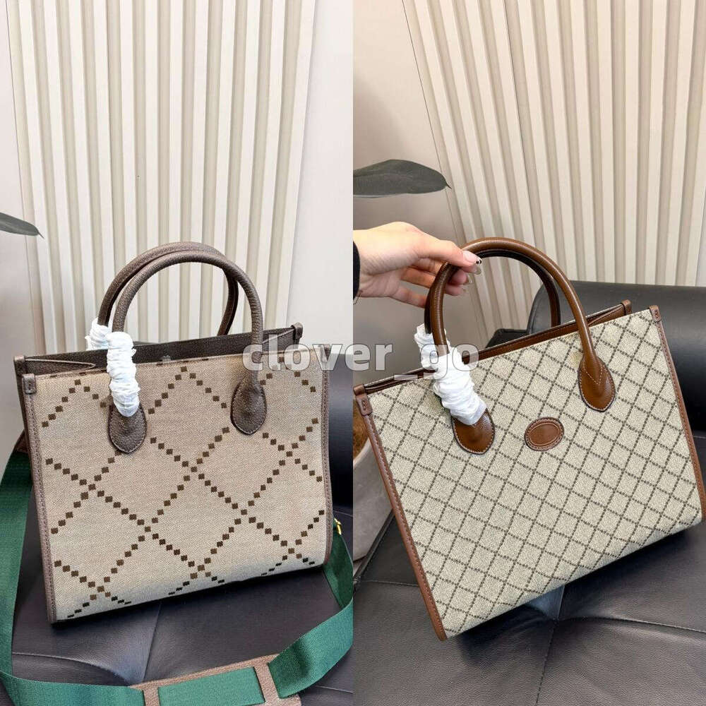 Men Women Tote Bags Designer Handbag Luxury Jumbo bag Canvas bag Large capacity shopping bag Fashionable vintage bags Brown Shoulder bag Classic Crossbody bags