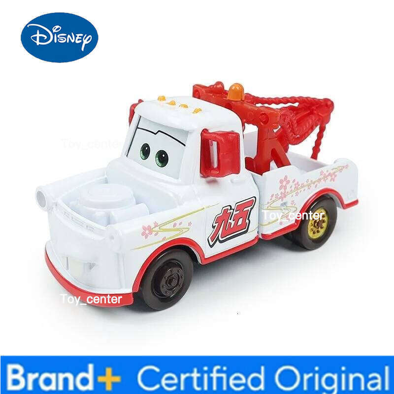 Disney Pixar Cars Metal Diecast Golden Young Ivan Lightning McQueen Tow Mater Dr. Damage Arvy Big Wheel Foot Car Model Toy Gift H260113