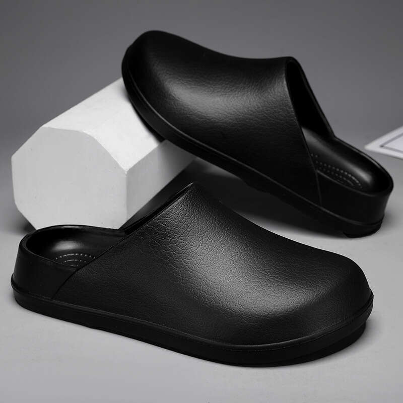 men shoes tn slippers women flats designer shoe women Half-pack type Slippers Large Size Fashion Casual Shoes Non-Slip Odor-Resistant Work Sandals
