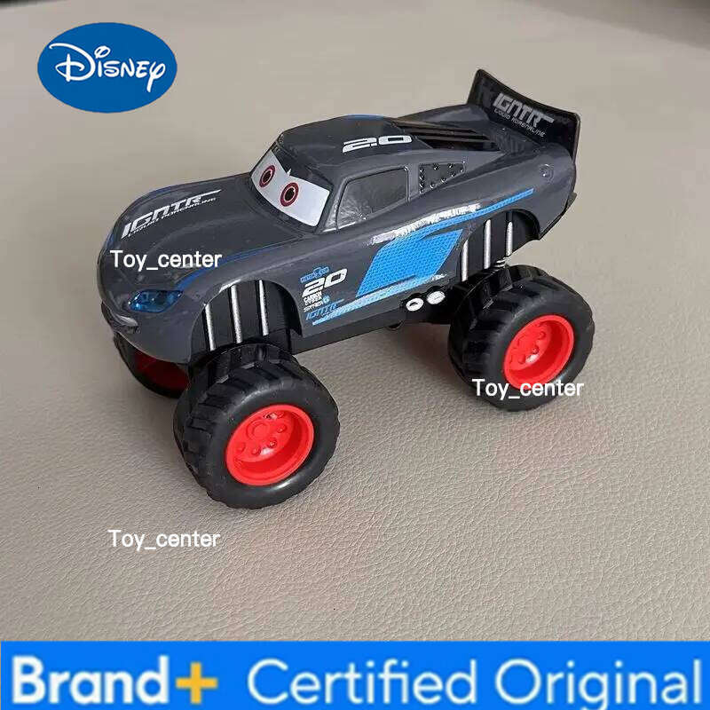 Disney Story 4 Lightning Mcqueen Car Toy With Lights And Inertial Pull-Back Function Free Wheeling Model For Kids Collection H260113