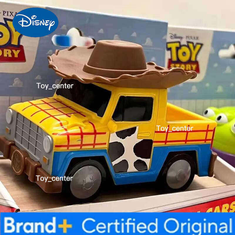 Disney Toy Story Inertial PullBack Car Toys - Buzz Lightyear Woody Jessie Rex Alien Free Wheel Model Vehicles Cartoon Theme Gift H260113