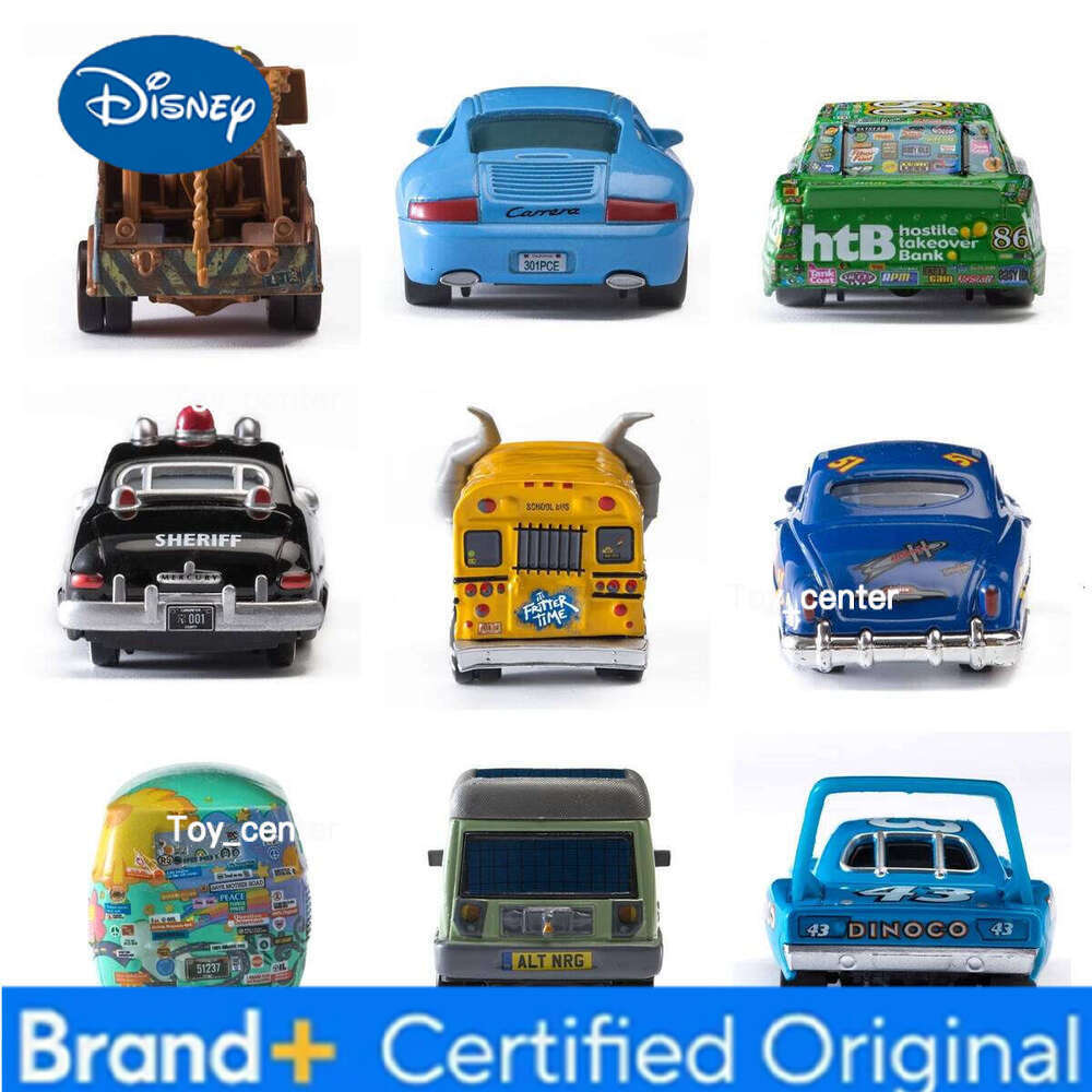 Disney Pixar Cars 3 Lightning Mcqueen Mater Alloy Car Model Collection 1:55 Diecast Vehicles Toy For Children Gifts H260113