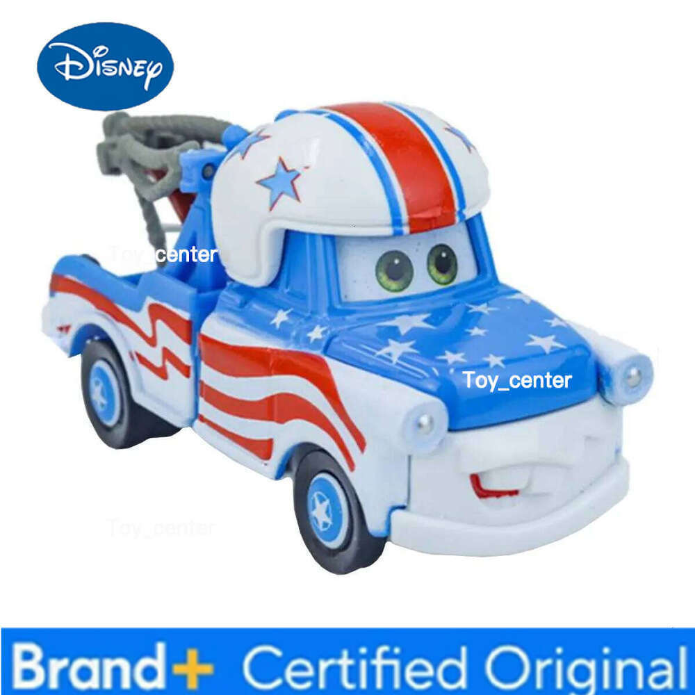 Disney Pixar Cars Rocket Fireworks McQueen Helmet Mater Diecast Model Cartoon Car Toys Boy H260113