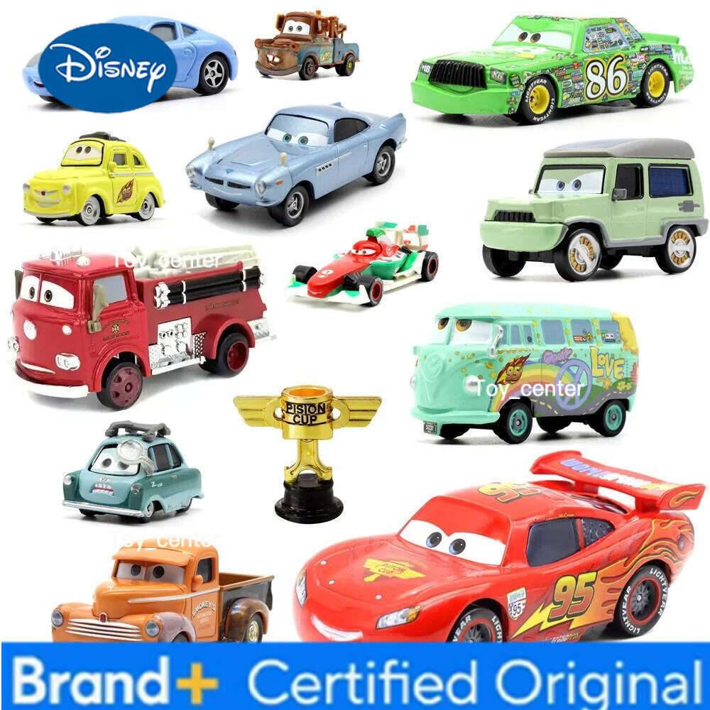 Disney Pixar Cars HOT The King Chick Hicks Lightning McQueen Jackson Storm 1:55 Diecast Toy Car For Children H260113
