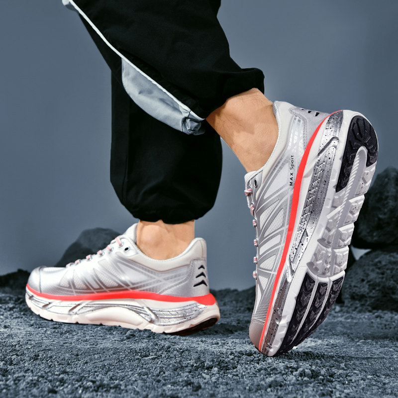 ONKE new spring sports shoes for men and women are shock-absorbing lightweight sneakers breathable wear-resistant anti slip running shoes