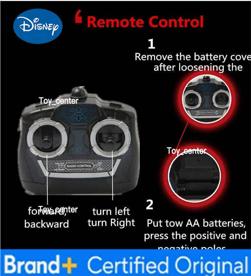 Disney Toy Animation Pixar Cars 3 Electric Lightning Mcqueen Four Channel Remote Control Car Children Christmas Toys Gift H260113