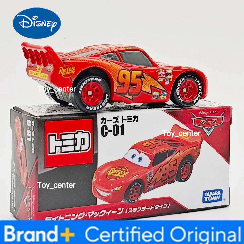 Disney TAKARA TOMY Model Toys for Boys Simulation Alloy Gifts Tomica Cars Lightning McQueen Sports Car Toy 1/64 H260113