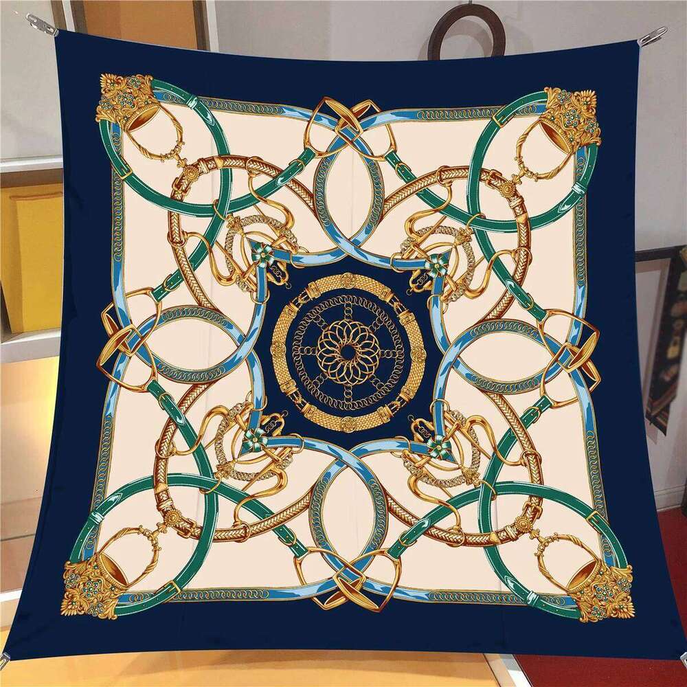 New Summer Air Conditioning Room Warm Square Shawl French Women's Shawl Gift Fashion Trendy Blanket