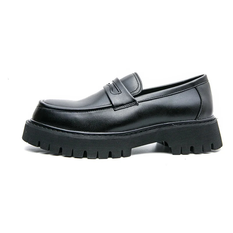 Men Leather Shoes Casual Slip on Dress Casual Spring Summer Business Formal Wedding Shoes Outdoor Tenis Masculino 260113
