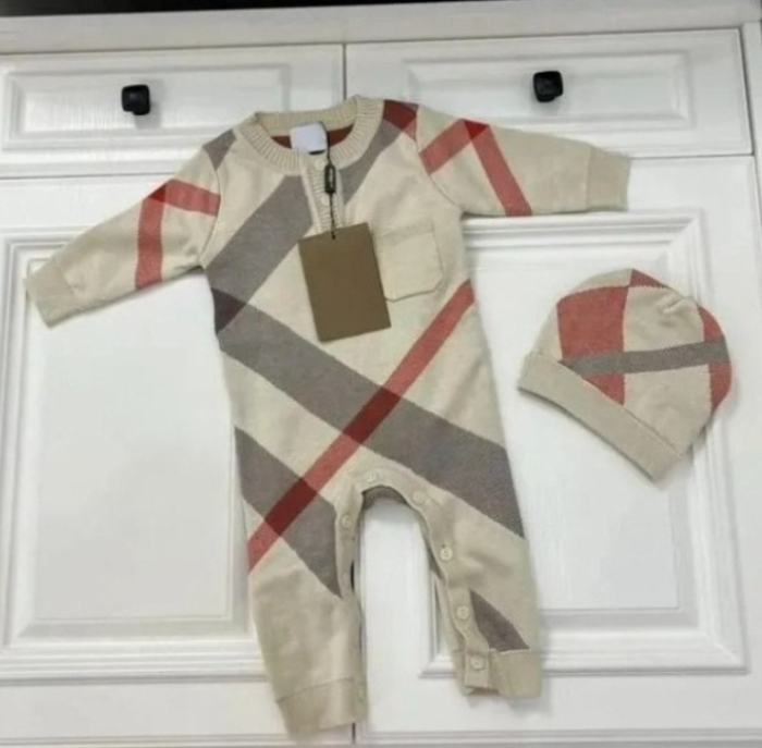 kids Designer Baby Rompers 100% Cotton Newborn Romper Sets New Born Jumpsuits Brand Kids Jumpsuit Girls Boys Clothes AAA