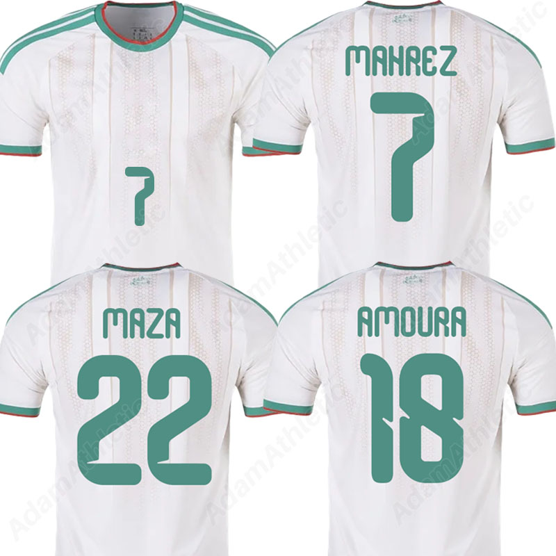 Algeria jerseys 2026 MAZA MAHREZ football shirts 26 27 BENNACER AMOURA AIT-NOURI soccer jersey kids kit player version