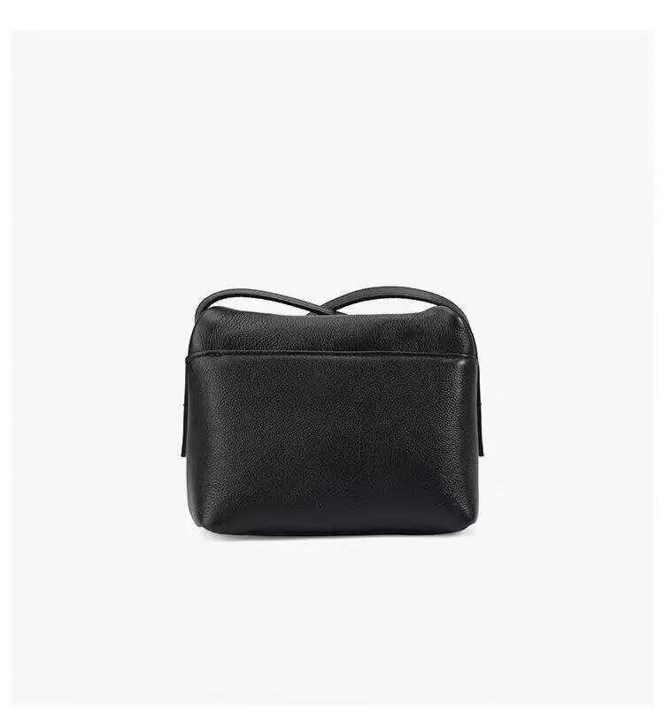 Luxury shoulder bag handbag Hobo novel Bell clip bag casual genuine cowhide women's flip small delicate women's crossbody bag red SENYY