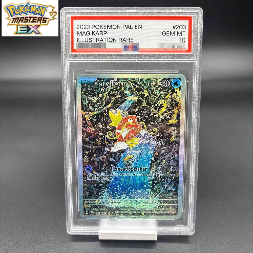 DIY PTCG English Version PIKACHU CHARIZARD MEW Collection Copy 10Points Rating Card Anime Game Gift L260114