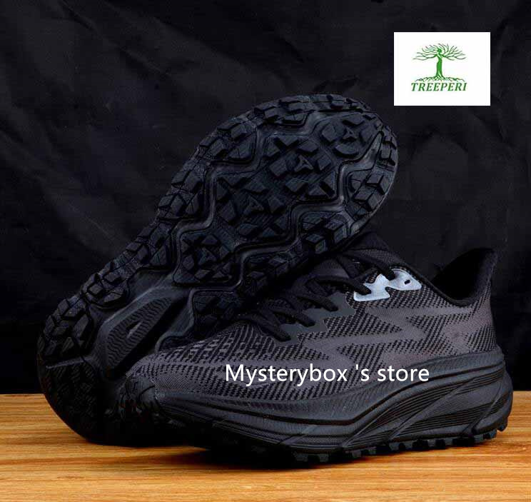 TREEPERI Clifton 9 Road Running Shoes Thick Soled Height Increasing Training Couples Leisure Slow Run Breathable Non SlipS Mysterybox Store T09 traini
