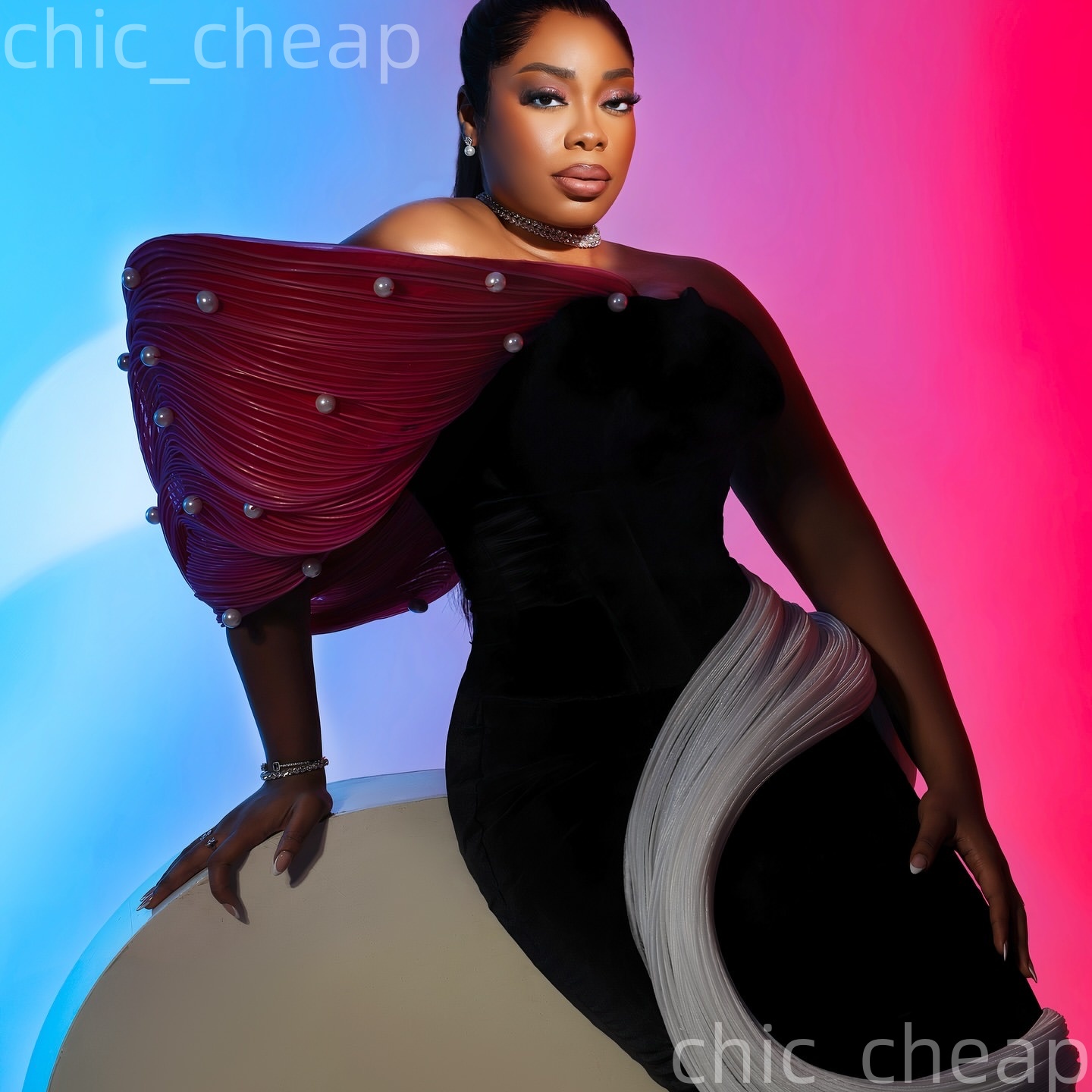 Aso Ebi Black Sheath Prom Dresses 2026 Pearls Velvet Stylish Charming Evening Formal Party Second Birthday Engagement Gowns Dress For Special Occasion