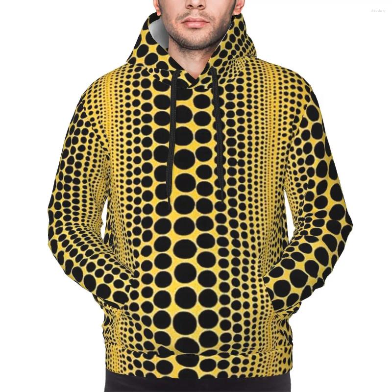 Men's Hoodies Yayoi Kusama Pumpkin Abstract Art Hoodie Hip Hop Pullover Autumn Winter Women's Sweatshirts Long Sleeve Tops