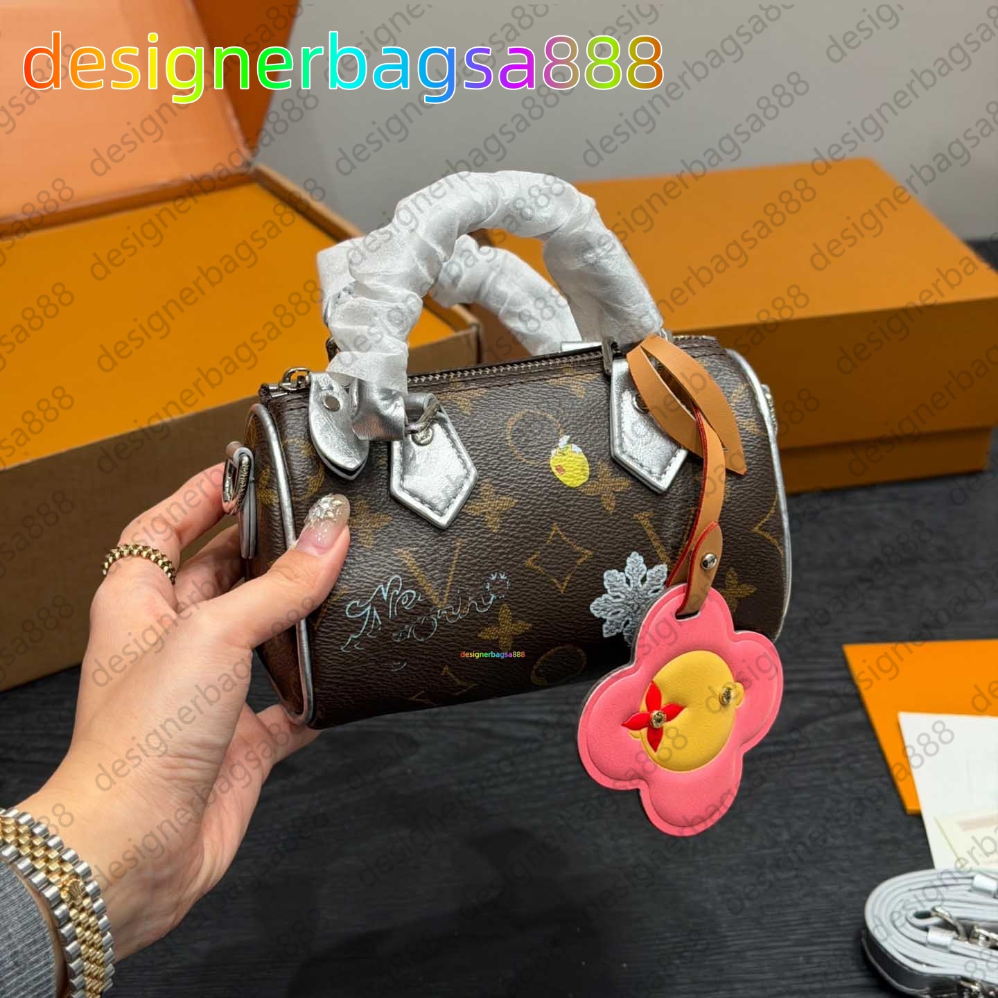 Top luxury Designer Bag Women Handbag Luxury Handbags Fashion Purse Everyday all-match classic simpl nano pillow shoulder bag crossbody bag Ski series