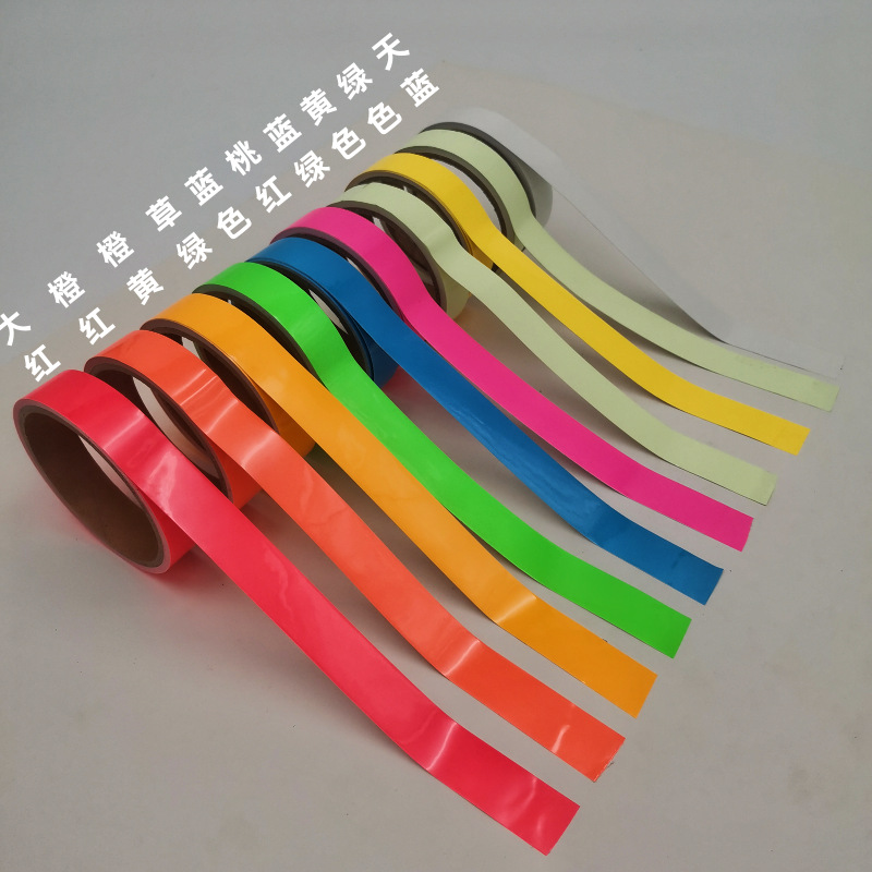 Car Reflective Vinyl Film Front Bumper Front Collector Sticker Car And Motorcycle Waterproof Decorative Applique Red Coating