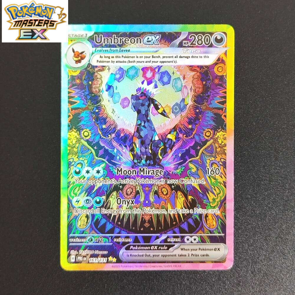 DIY PTCG English Gengar Minikyu Charizard Pikachu Lucario Reshiram Victini Umbreon Mewtwo Latia Hobby Collection Flash Card Toy L260114