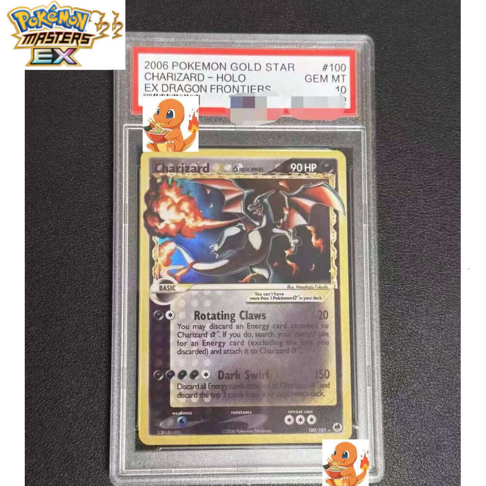 1999 POKEMON GAMECHARIZARD-HOLO Anime PTCG Graded Collection Cards S6a Eevee Heroes GEM MT10Points Version Holographic Label Kid L260114
