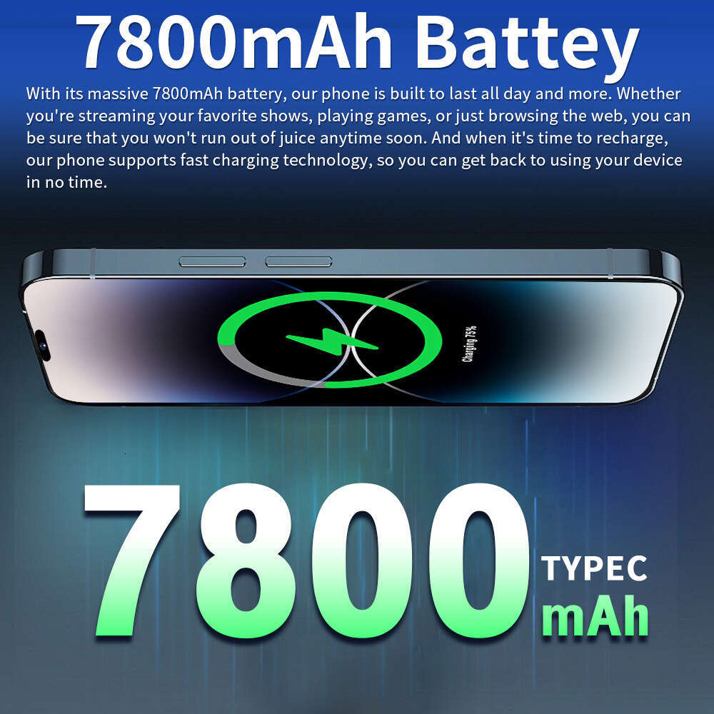 Famous brand new i15 ProMAX cross-border Android phone 16+1T foreign trade smartphone all-in-one machine source factory CKS