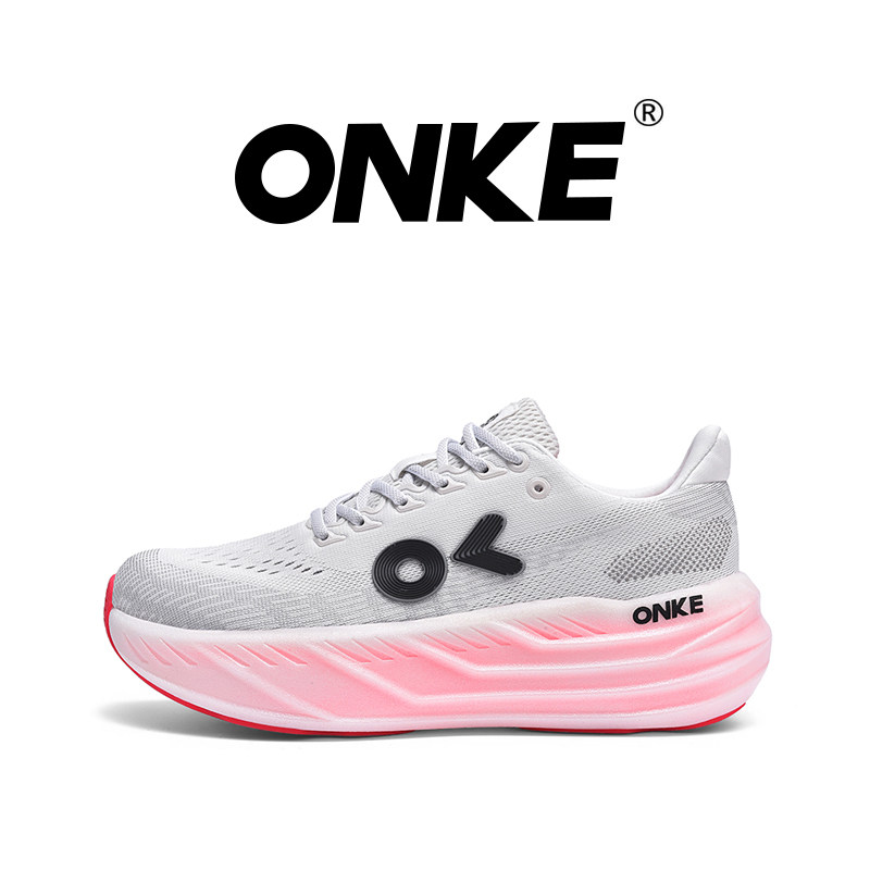 ONKE mens and womens lightweight shock-absorbing running shoes wear-resistant casual sports shoes breathable and comfortable sneakers