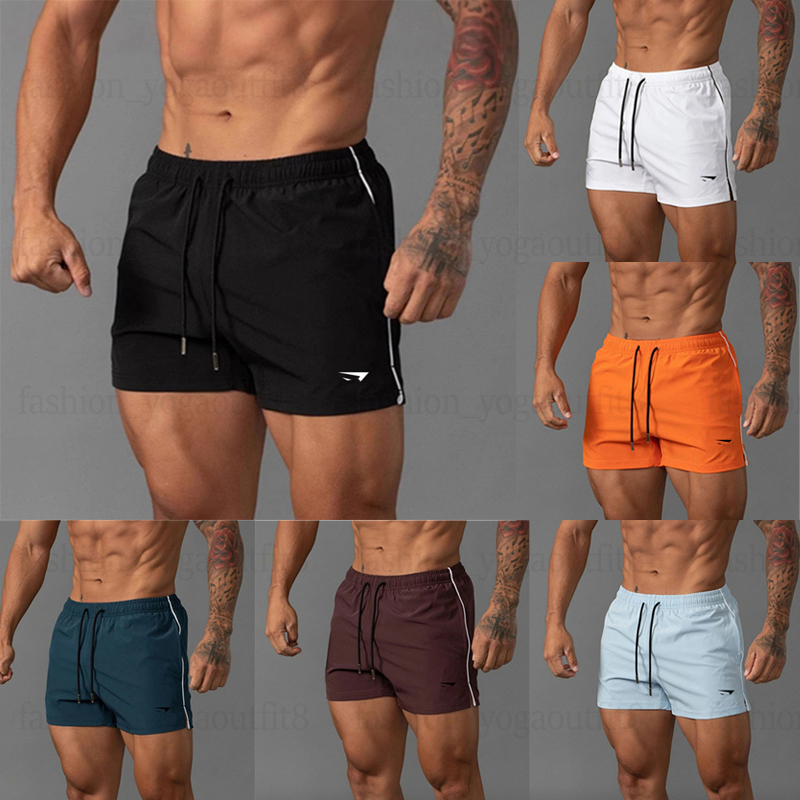 GYM Sharked Men Shorts Outdoor Quick Dry Sports Sweatpants Fitness Short Pants Fashion Casual Running Breathable Rraining Trousers Size S-2XL