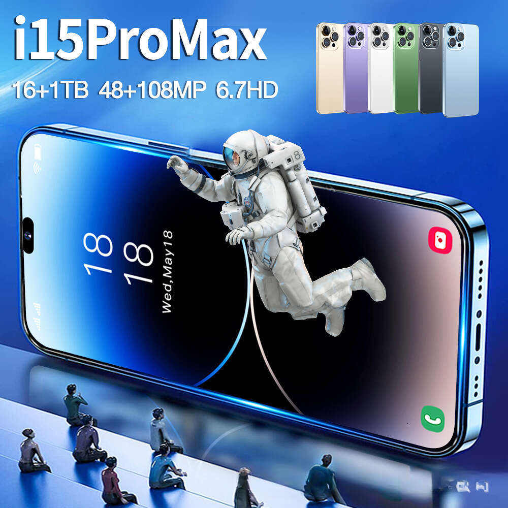 Famous brand new i15 ProMAX cross-border Android phone 16+1T foreign trade smartphone all-in-one machine source factory CKS