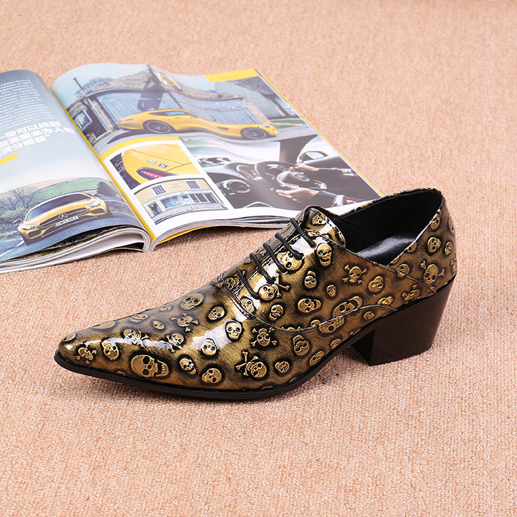 Summer British Style Casual Leather Shoes Formal Mens Shoes Breathable Business Youth Pointed Lace-up Mens Height-increasing Shoes 201015