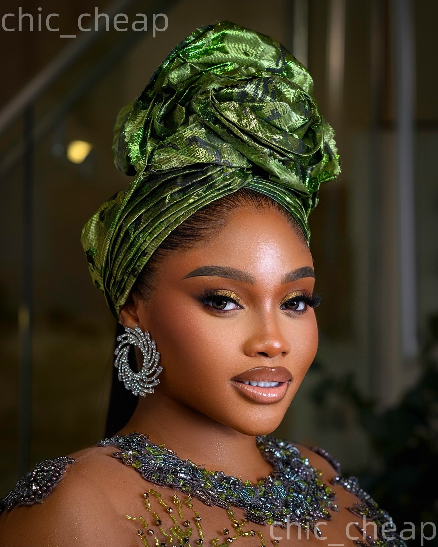 Aso Ebi Nigerian Olive Green Sheath Prom Dresses 2026 Appliques Beaded Sequined Evening Formal Party Second Birthday Engagement Gowns Dress For Specia