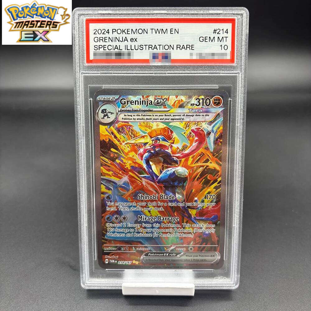 DIY PTCG English Version PIKACHU CHARIZARD MEW Collection Copy 10Points Rating Card Anime Game Gift L260114