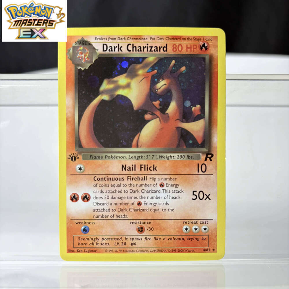 PKM Foil Charizard Pikachu Alakazam Mewtwo Mew EX Sylveon Raichu 1996 1st Edition Game Collection PTCG Proxy Cards L260114